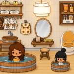 Toca Boca Cozy Bathroom Ideas 🛁🤎✨ | Toca Boca World