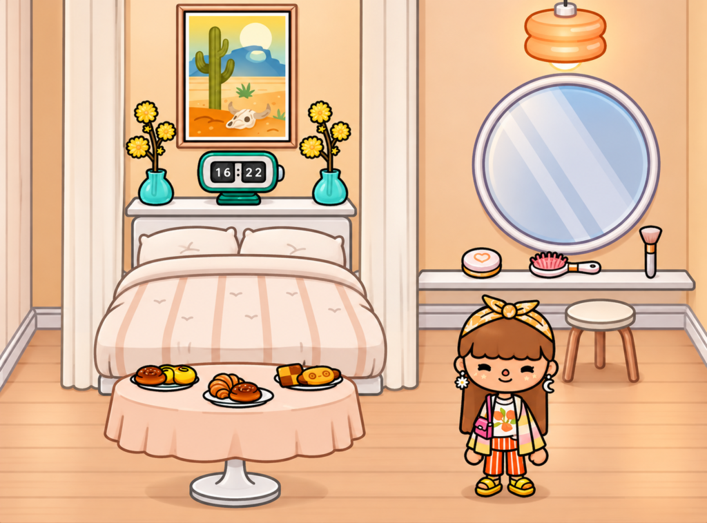 Toca Boca Aesthetic House Design Ideas | Cute & Aesthetic Cozy House Design